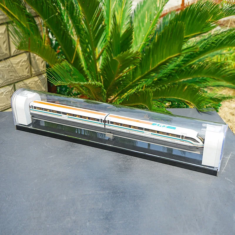1/78 масштаб, серия maglev, модель поезда метро, украшение, сплав, модель, коллекция игрушек, сувенир, внутренний дисплей