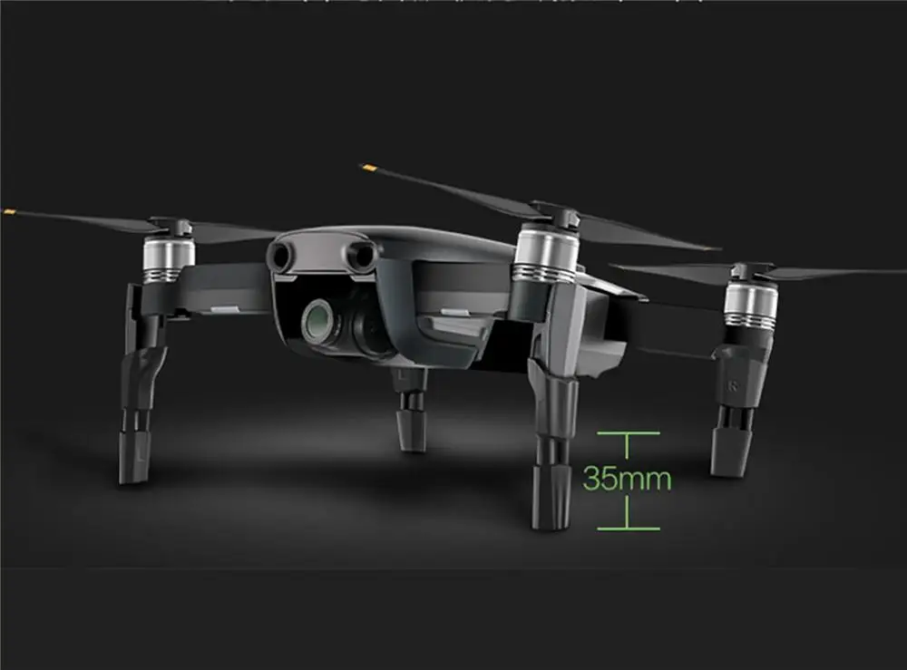 Посадочный механизм, расширитель высоты, защита для ног для DJI Mavic Air FPV, Дрон, защита, карданный стабилизатор для камеры, посадка, надежная, гладкая