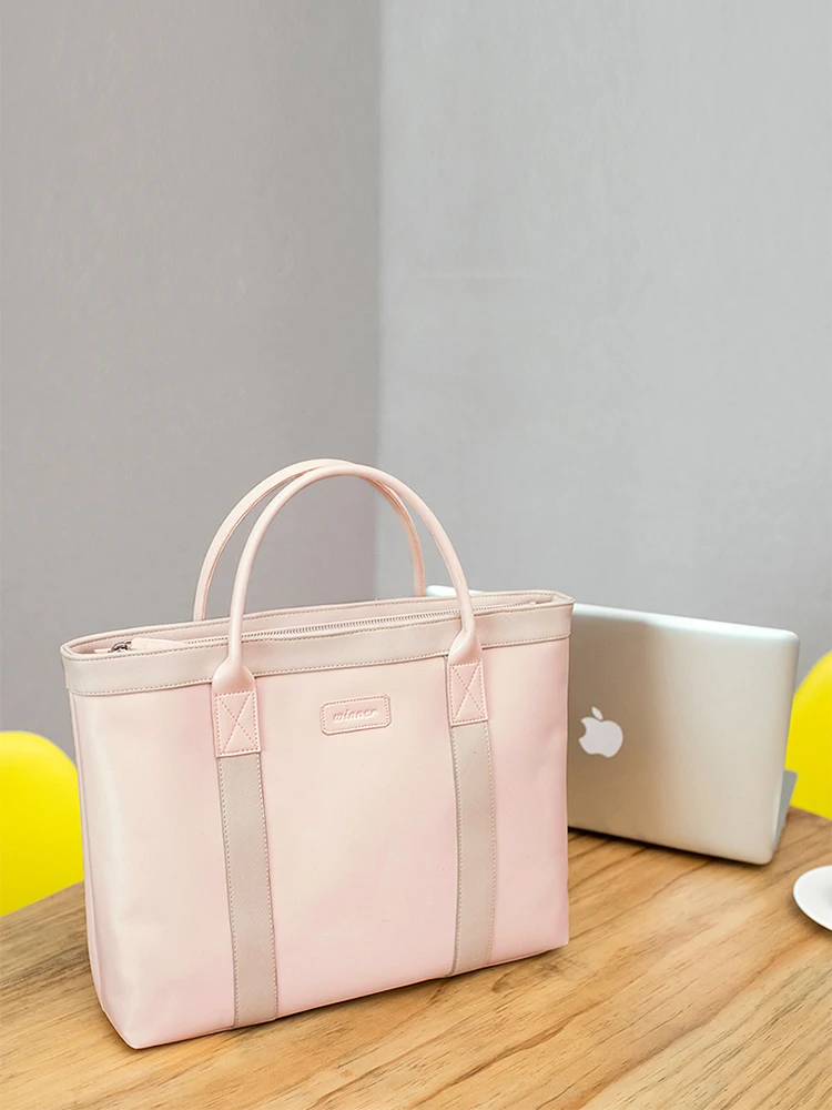 Ceny Przenośny torba na dokumenty A4 torba kobieca wodoodporny aktówka mężczyźni kobiety torebka biuro biznes torba na spotkanie informacje torba na komputer