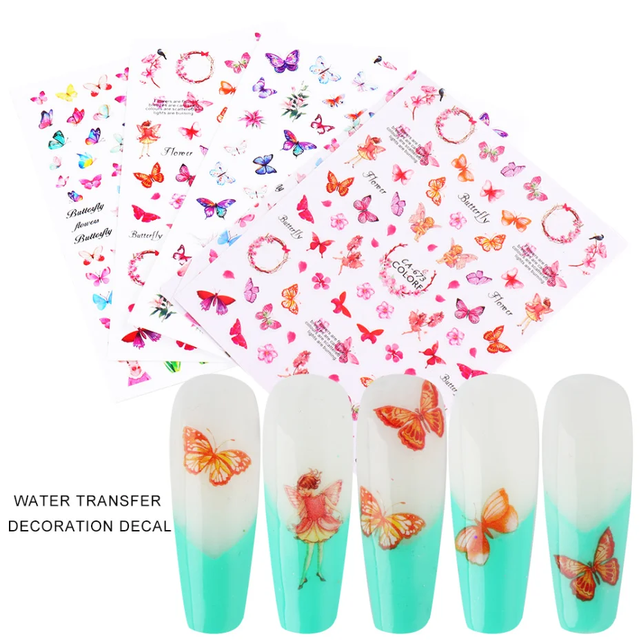 Butterfly Nail Sticker 7