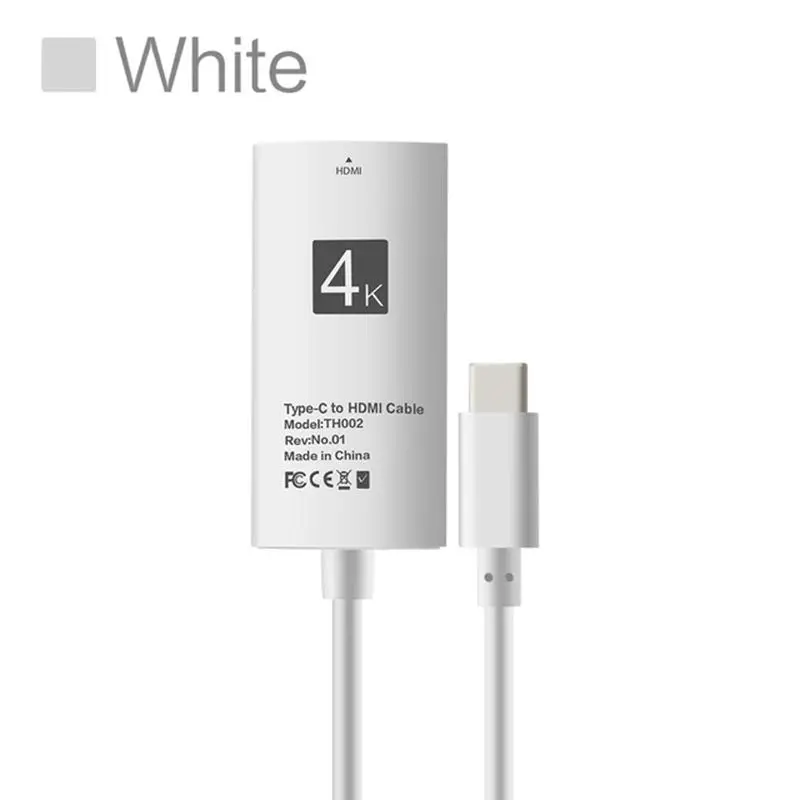 MeterMall USB-C 3,1 тип C к HDMI кабель поддержка 4 к конвертер кабель-адаптер для Galaxy note8 S8 HDTV компьютер пк Macbook