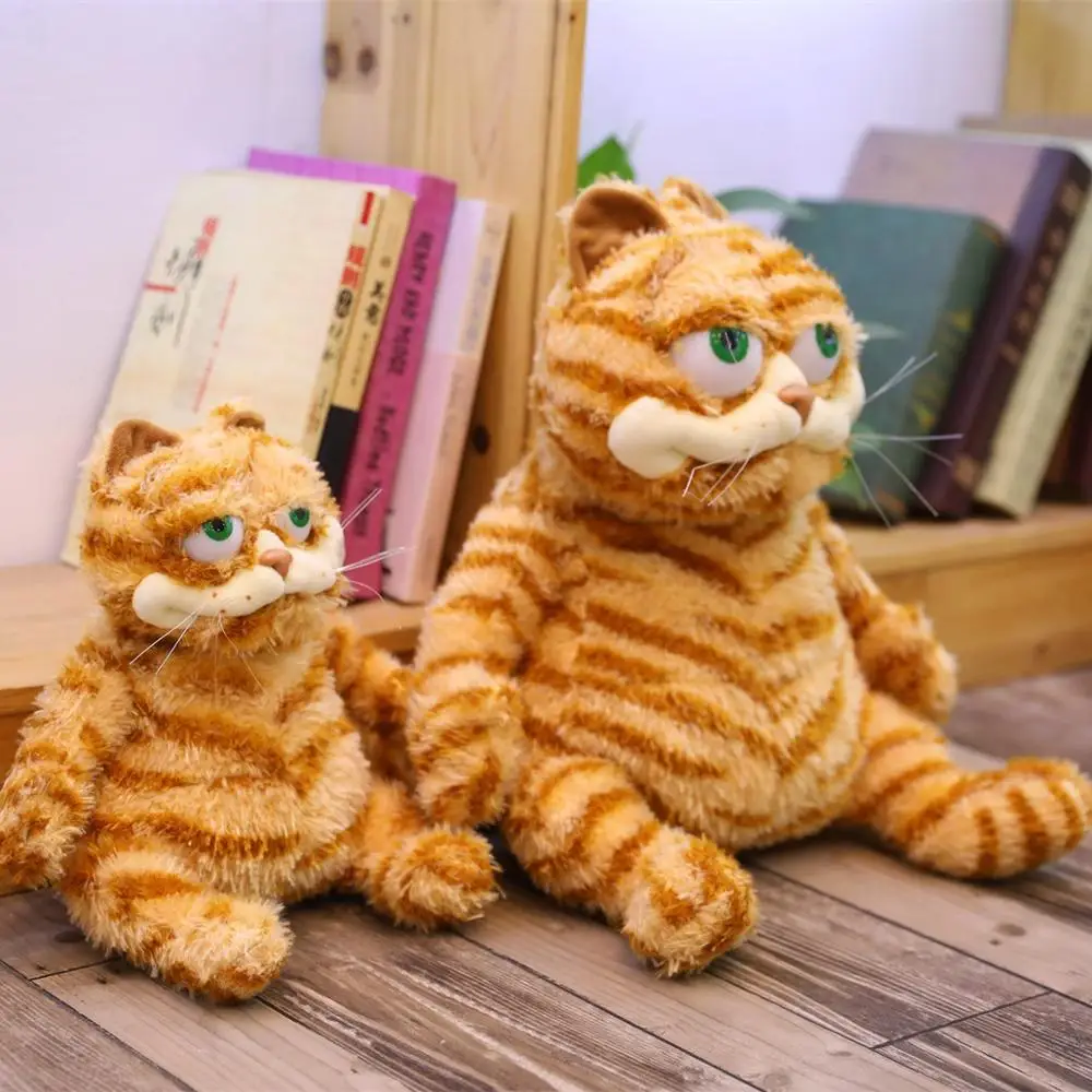 Новинка, 1 шт., 30 см/45 см, милый жирный кот, мягкая кукла, Kawaii, мягкое плюшевое животное, игрушки для детей