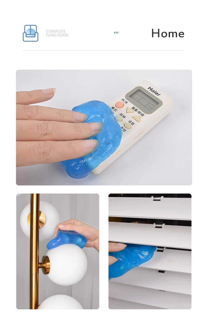 Super Dust Cleaner Clay for Keyboard, Toys, and Car - Cleaning Gel Putty Kit for Laptop and Car USB Ports Description Image.This Product Can Be Found With The Tag Names Computer cleaners, Computer Office, Super dust cleaner clay dust keyboard pad glue