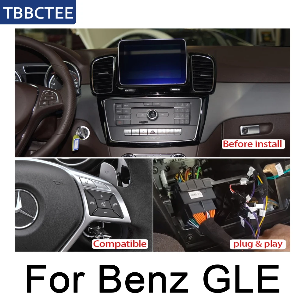 Для Mercedes Benz GLE Class~ NTG мультимедиа для Android gps навигационный плеер wifi стерео Bluetooth 1080p экран wifi