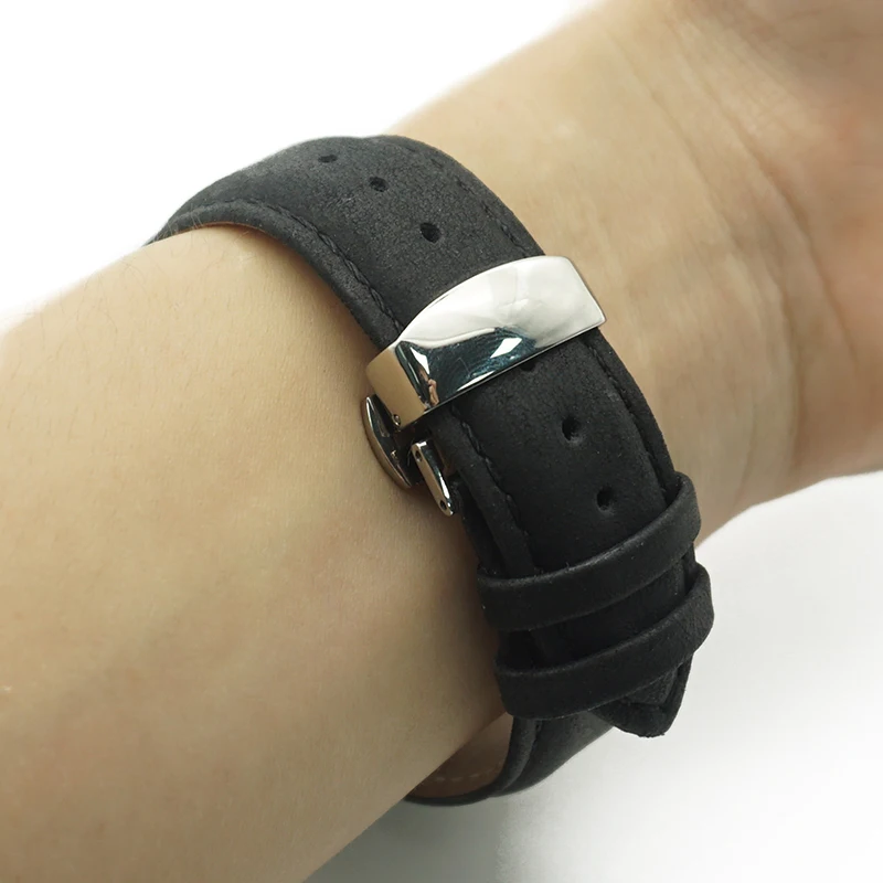 Ремешок из натуральной кожи для Apple Watch 44 мм 40 мм 38 мм 42 мм сменный ремешок для iWatch 4 3 2 1 браслет
