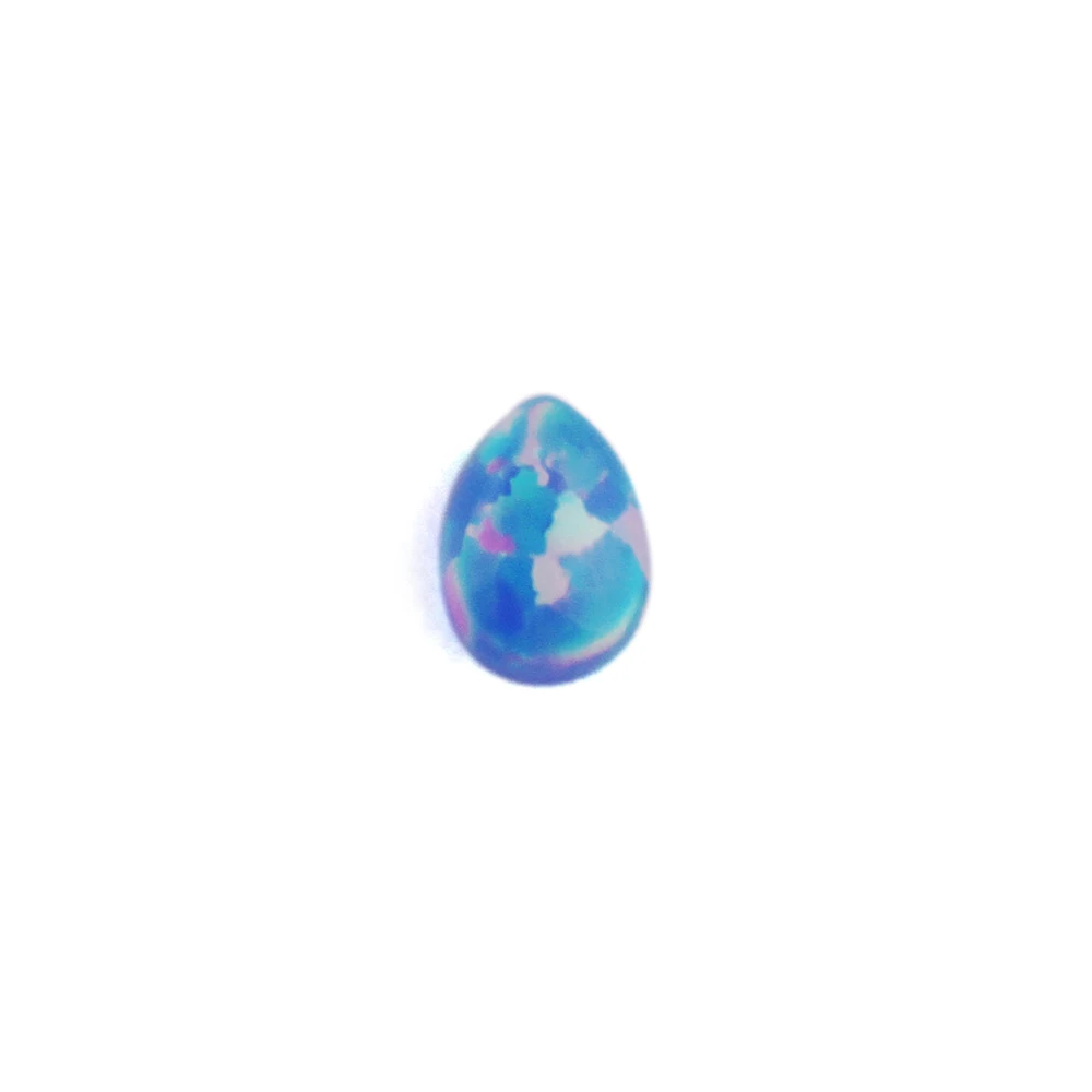 Factory Price 20pcs/lot Pear Cabochon Flat Bottom Synthetic OP74 Loose Opal Gems | Украшения и аксессуары