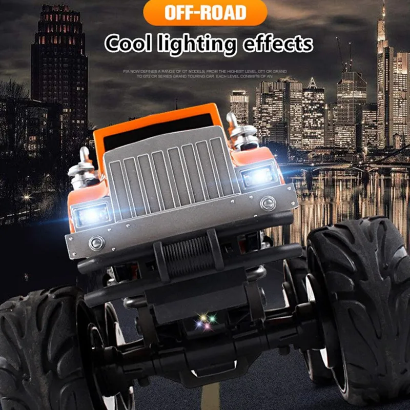 Водонепроницаемый Радиоуправляемый танцевальный Автомобиль 2 4G 1/12 4WD