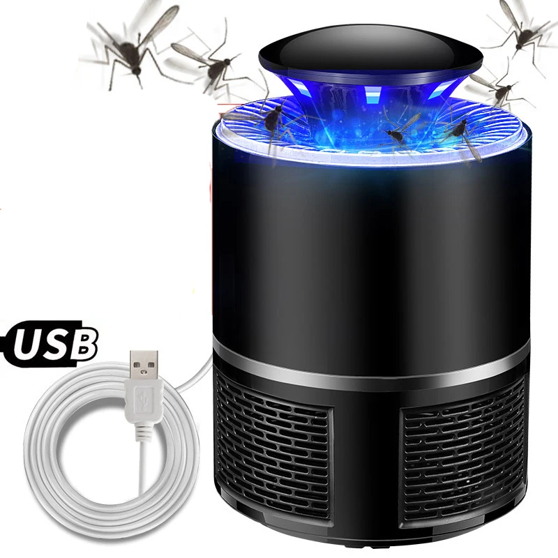 

2019 Electric Mosquito Killer Lamp USB Electronics Anti Mosquito Trap LED Night Light Lamp Bug Insect Killer Pest Repeller