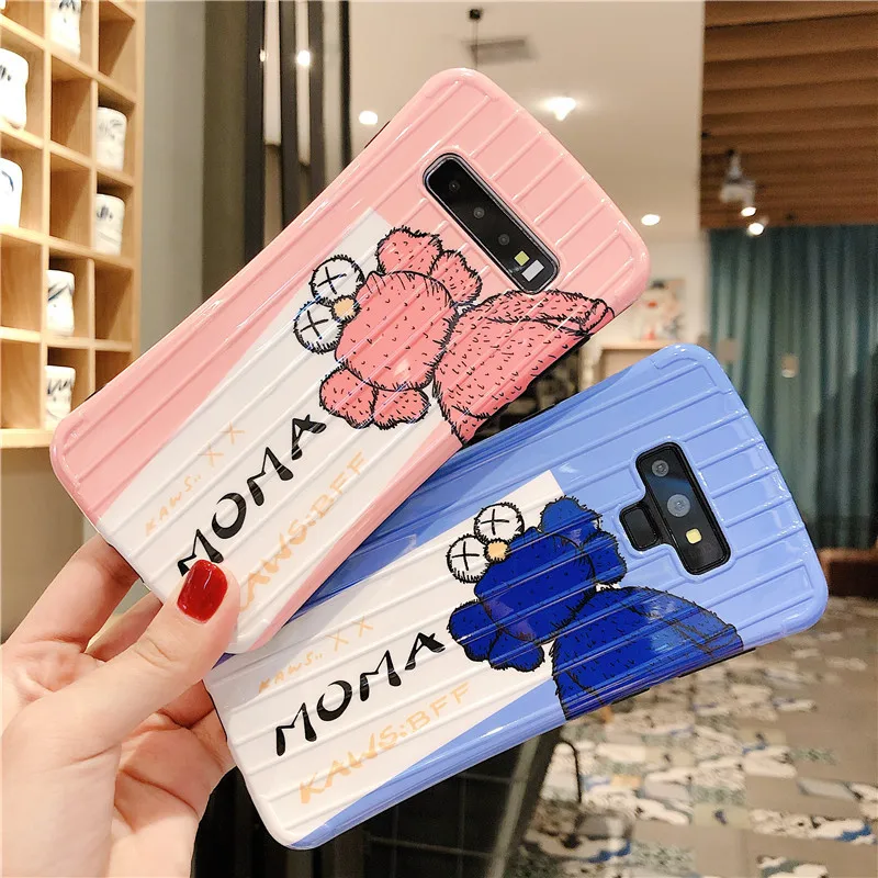 IUENUA уличный чехол для samsung Galaxy Note 10 S10 Plus 8 9 S8 S9 силиконовый |
