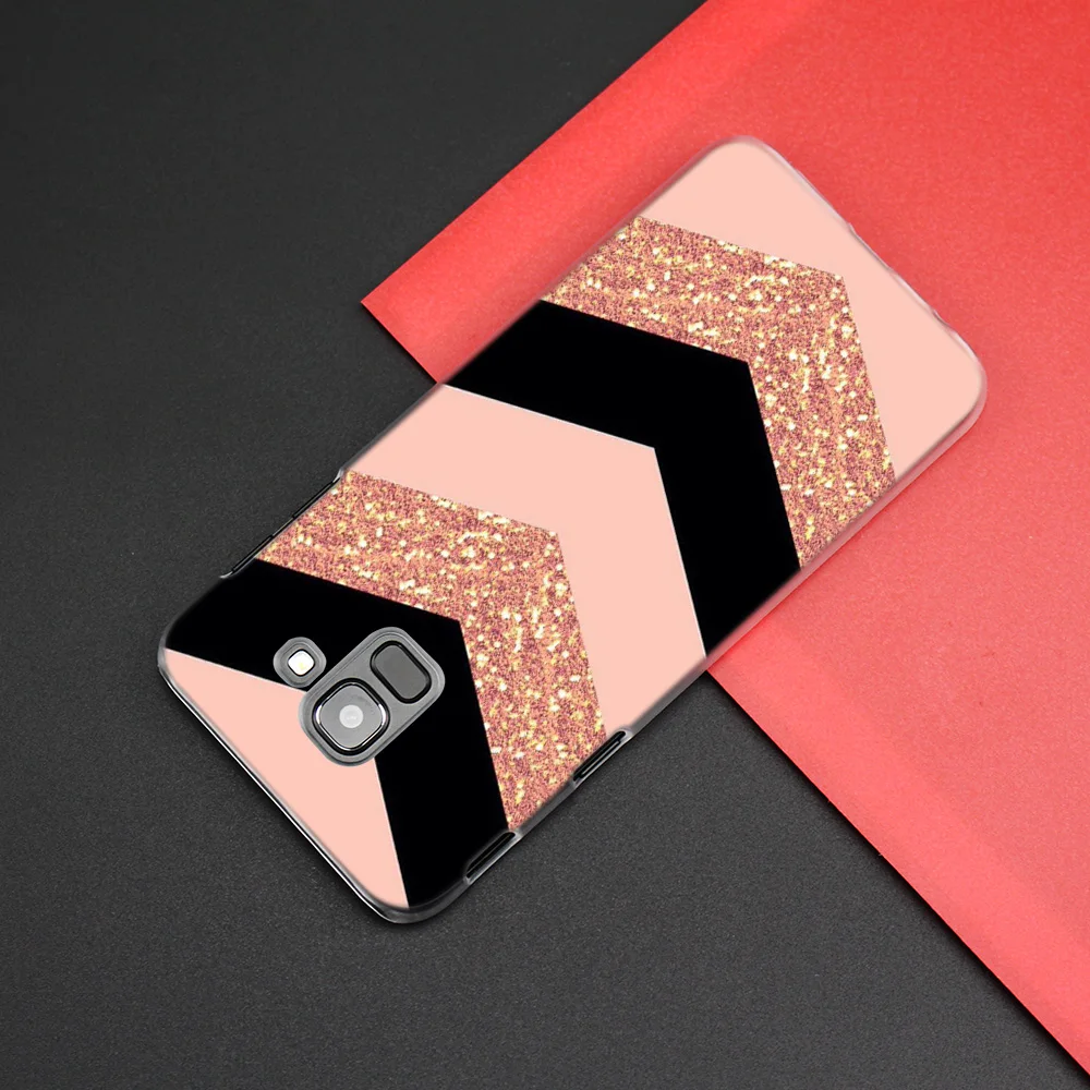 Розовое золото, розовый блеск PattCase Крышка для samsung Galaxy A50 A80 A70 A60 A40 A30 A20 A20e A10 A9 A7 A6 плюс Note 8 9 10 Pro