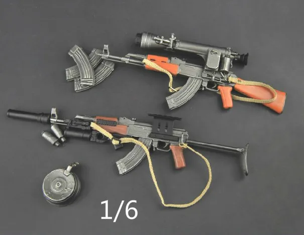 ZYTOYS ZY2007 / ZY2008 1/6 AK47 модель Винтовки Оружие для 12 &quotКоллекционная Фигурка Sence DIY |