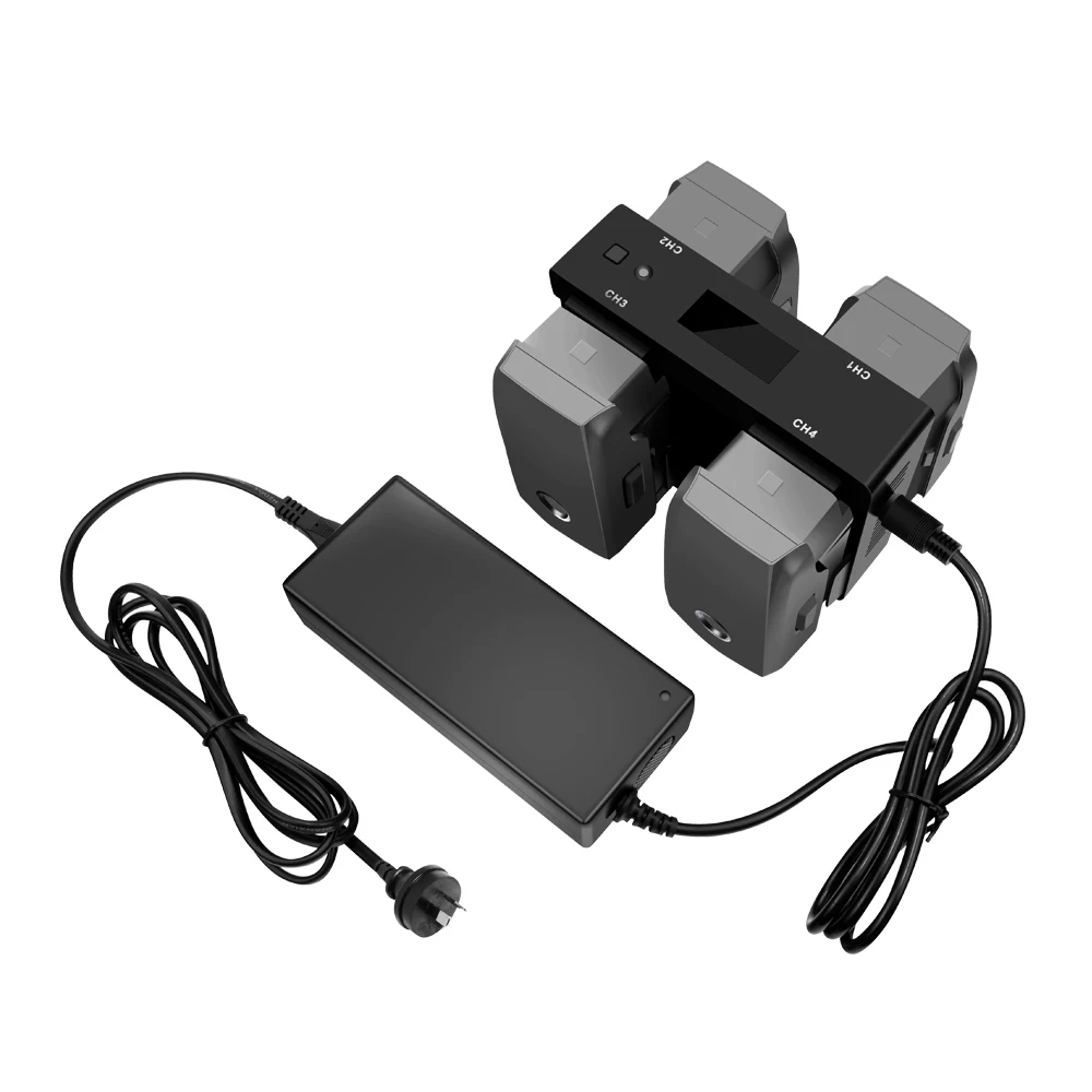 New 4 in 1 Multi-function Battery Charger for DJI Mavic 2 Pro Zoom Drone Car Charger Adapter Charging Hub Smart Rapid Charge