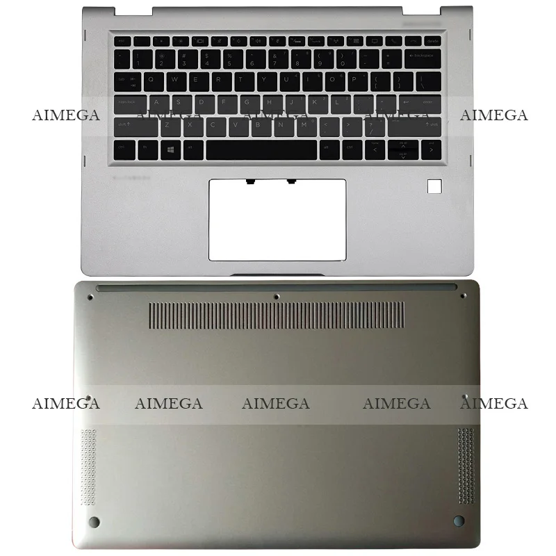 

NEW For HP Elitebook X360 1030 G2 Laptop Palmrest Upper Case US Backlight Keyboard/Bottom Base 904507-001 917895-001