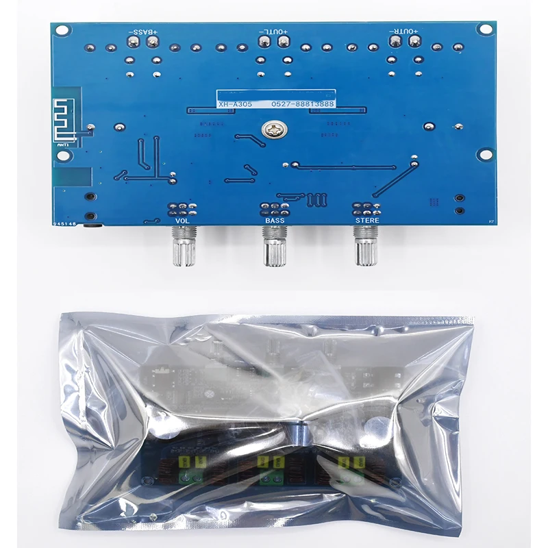 KYYSLB 100 Вт+ 50 Вт* 2 DC12~ 24 В 5,0 Bluetooth усилитель плата XH-A305 высокой мощности двойной TPA3116D2 2,1 цифровой усилитель плата с AUX