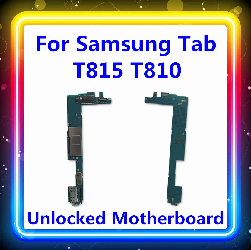 Разблокирована для samsung Galaxy Tab S2 T815 T810 материнская плата официальная Andorid с чипом планшет материнская плата логическая плата T815 T810 карта