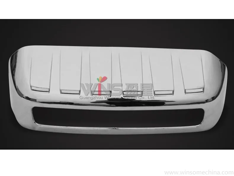 Для Toyota Land Cruiser 120 Prado J120 2003-2009 хром задний номерной знак рамка накладка