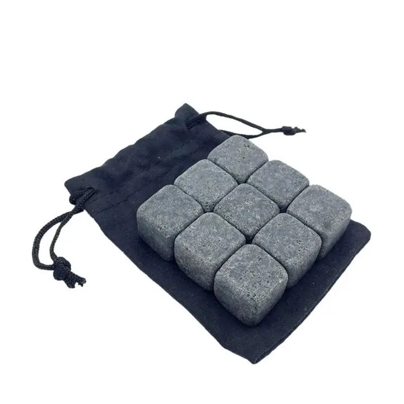 9 шт. Камни виски высокое качество кулер кубики Roches гранит зеленый 20x20x20 мм|Винные