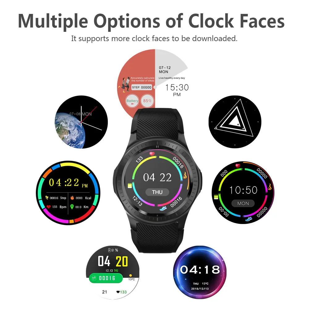 DM368 Plus 4G Smart Watch men Bands men's smartwatch clock GPS WiFi BT4.0 Pedometer relogio reloj inteligente Android 7.1 1G+16G
