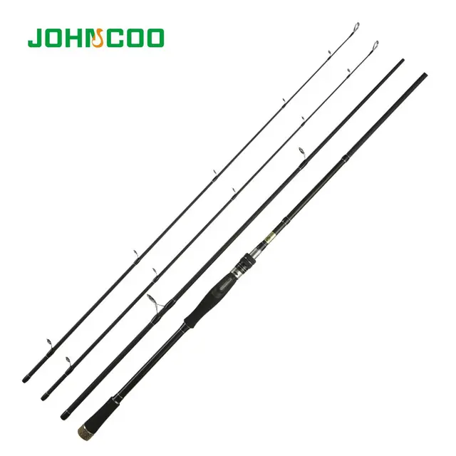 US $29.05 Carbon Fishing Rod 2.7m 3.0m H MH Power 10-45g Baitcasting Rod Sea Bass Inshore Fishing rod 3 Secti