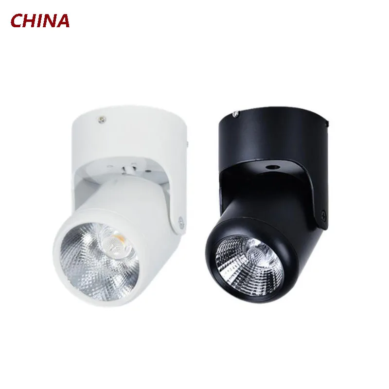 

Led Down Lamp Angle Ceiling Spot Lamp COB Lamp Clothing Store Wall Lamp Home Hotel Exhibition Business Lighting Lamps