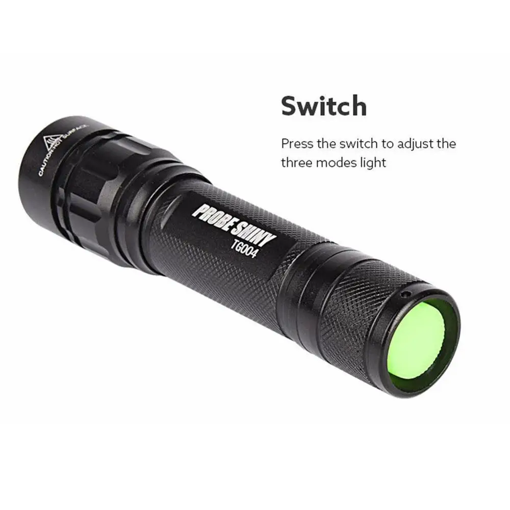 300 Lumens 3 Modes  XML XPE LED 18650 Flashlight Torch Lamp Zoomable Focus