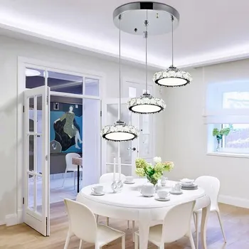 

Modern Crystal chandelier Lamp LED Crystal Chandelier AC110-260 Crystal Lamp Lighting Fixture LED Light Diameter Pendant