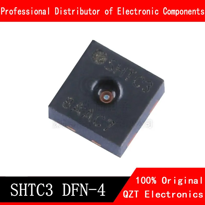 10pcs/lot SHTC3 DFN-4 Digital temperature and humidity sensor new original In Stock dht20 temperature and humidity sensor integrated digital temperature and humidity module dht11 upgrade i2c output