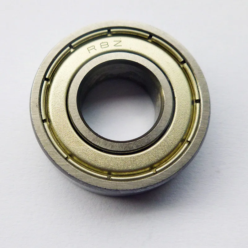 50 Stück R8ZZ R8-2RS 1/2" x 1 1/8" x 5/16" Zoll R8Z R8-2Z R8RS R8 Zoll Rillenkugellager 12,7 x 28,575 x 7,938 mm – Detail 4
