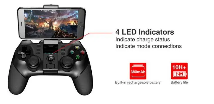 

China Brand iPEGA 9076 Gamepad for P-S3 Bluetooth Game pad for Play 3 Joystick Android Wireless Controller Android Phone 2 pcs
