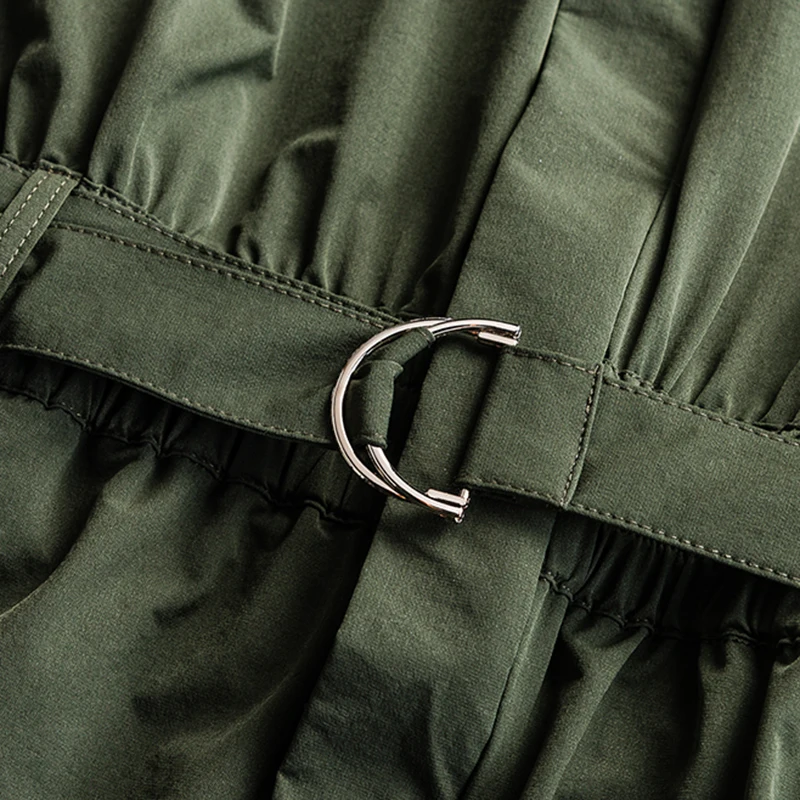 Sokotoo мужской короткий рукав пэчворк с капюшоном jogger pant комбинезоны трендовые комбинезоны армейский зеленый комбинезон с поясом