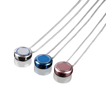 

1 Pc Vehicle Car Air Purifier USB Portable Wearable Necklace Negative Ionizer Anion Air Cleaner Air Freshener for Car Home Use