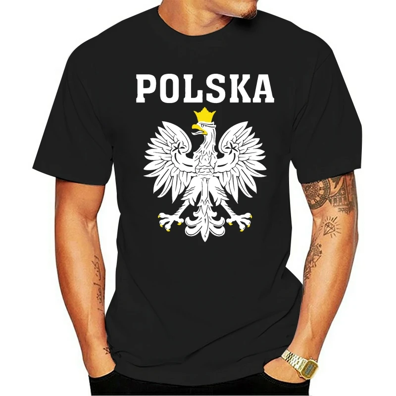 Мужская футболка полиска сторонники Польши фанаты s забавная новинка wo | одежда