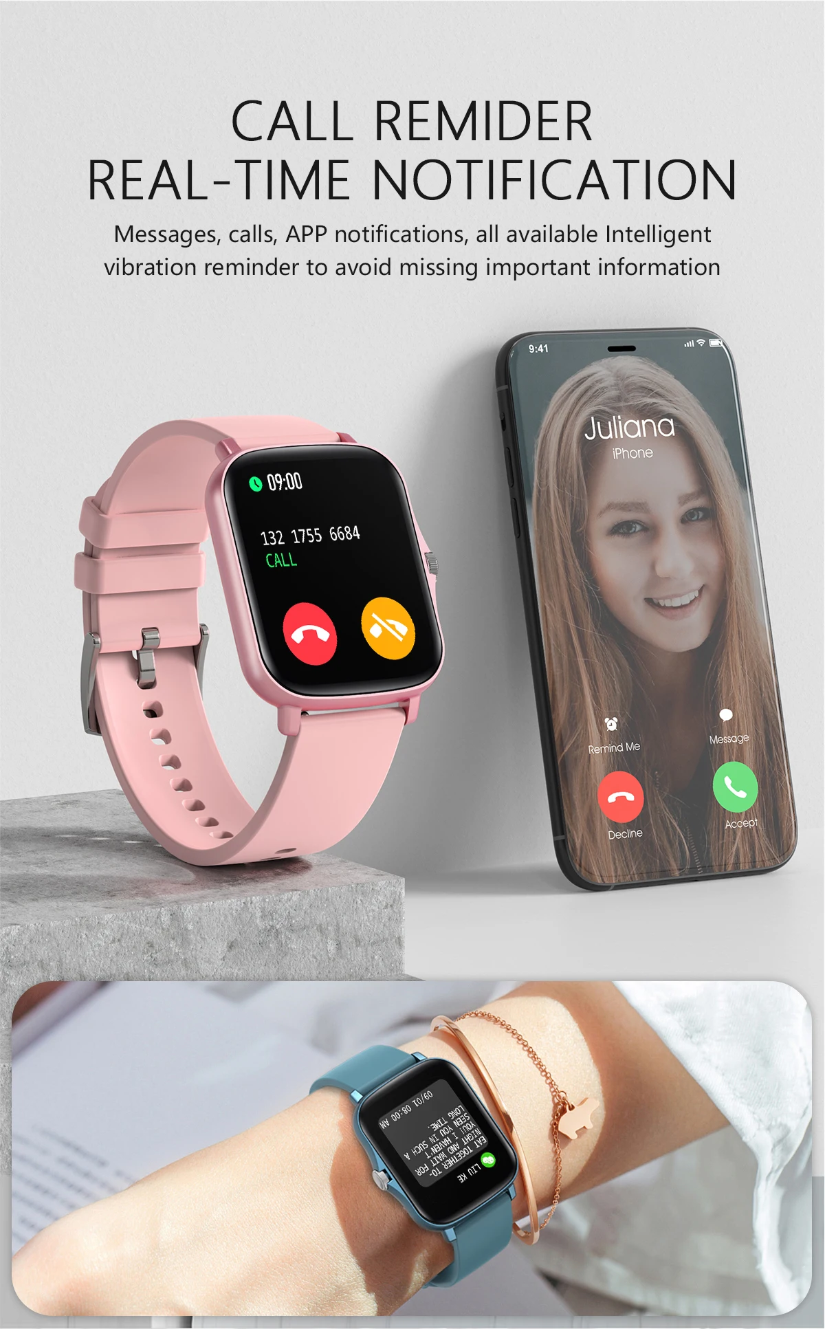 2021 Mens Smart Watch Waterproof B57 Hero Band 3 Heart Rate Blood Pressure Sprots Relogio Smartwatches Bracelet for Android IOS