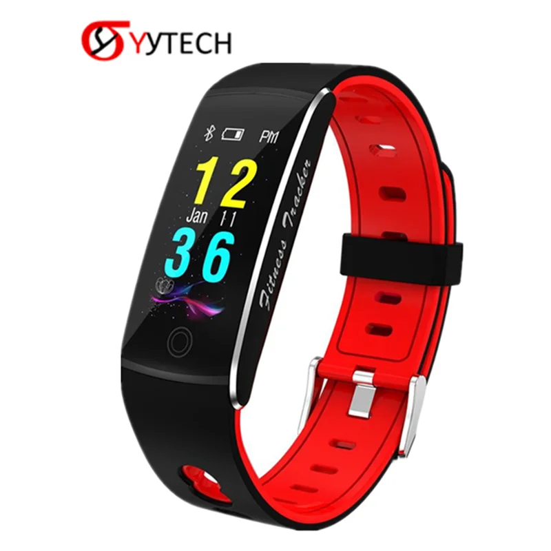 SYYTECH F10 умный браслет Bluetooth мониторинг сердечного ритма кровяного давления IP68 Водонепроницаемые спортивные Смарт-часы для Android IOS