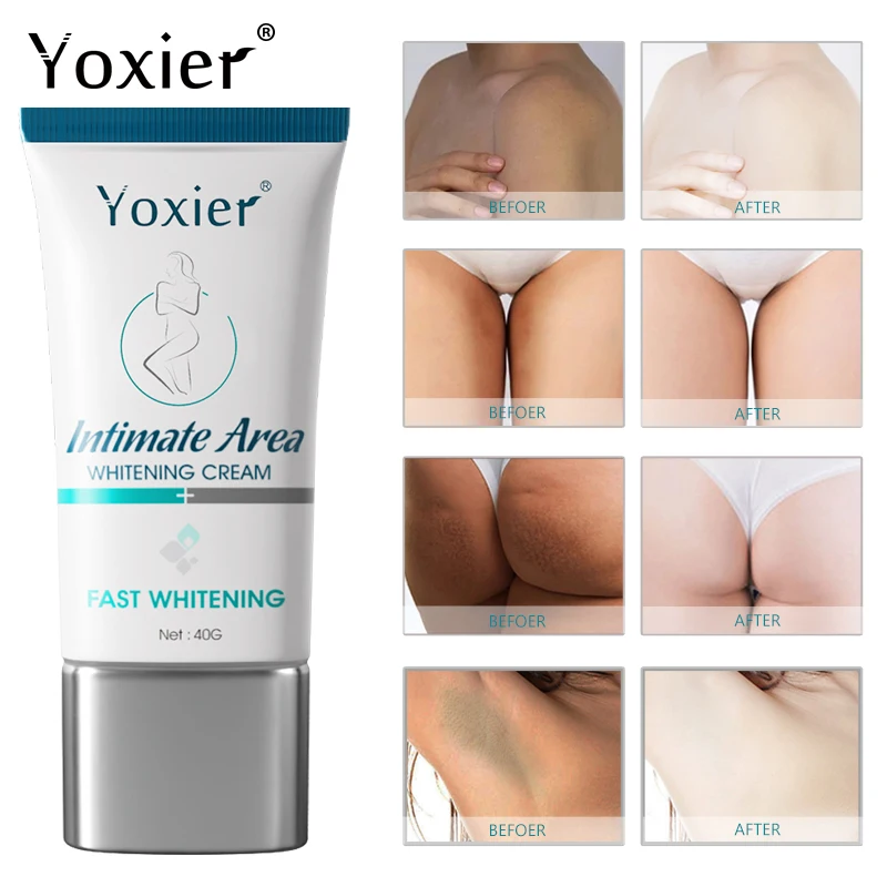 Отбеливающий крем Brighten Intimate Area улучшает подмышечные колени внутренние бедра