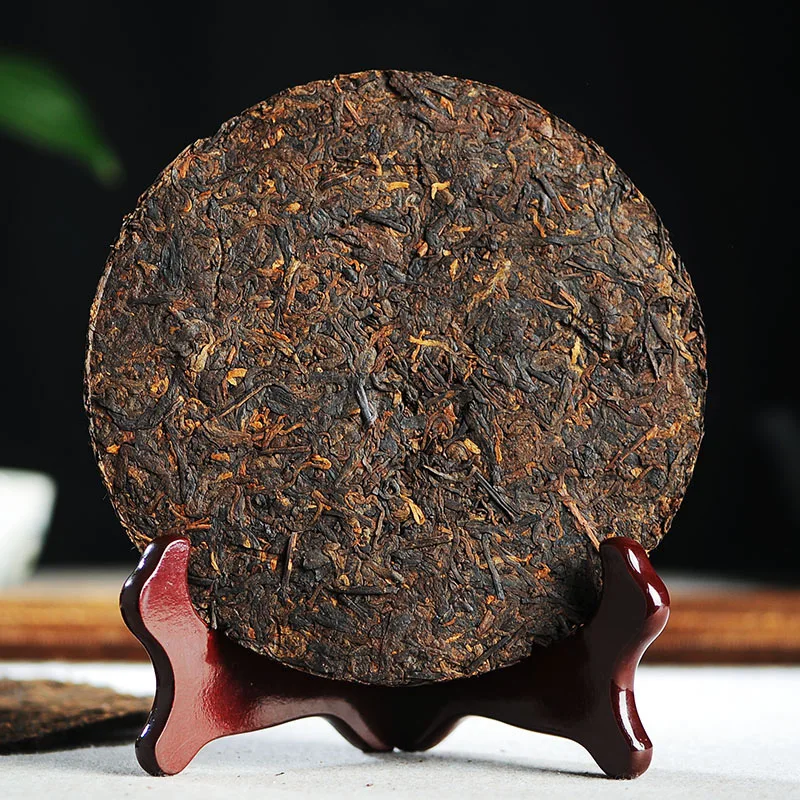 

Yunnan Pu'er Tea Ripe Tea Cake 100g Seven-seed Cake Flying Cake Tea 2012 Ripe Tea Cake