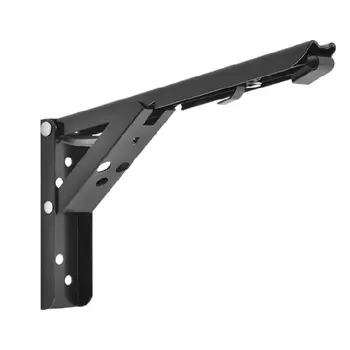 

2Pcs Triangle Folding Bracket Adjustable Wall Mounted Table Shelf Heavy Duty Bench Support Furniture Hardware Accessory