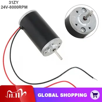 

24V 8000RPM Mini High Power Adjustable Permanent Magnet Motor Brushed DC Motor with Forward-reverse Function for Smart Appliance
