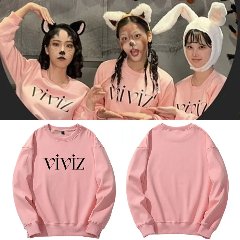 Новые корейские модные K-Pop Kpop GFriend VIVIZ толстовки пуловеры женские с длинным