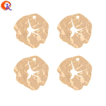 

Cordial Design 50Pcs 17*17MM Jewelry Accessories/Charms/Irregular Shape/Genuine Gold Plating/DIY Part/Hand Made/Earring Findings