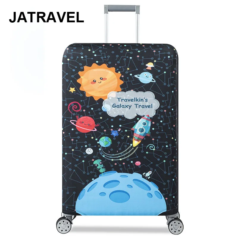 

JATRAVEL Starry Sky Travel Suitcase Protective Cover Travel Accessories Elastic Luggage Dust Cover Apply To 18''-32'' Suitcase