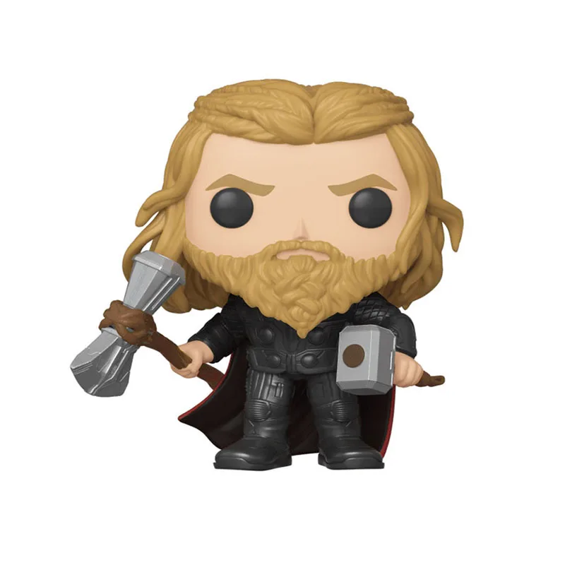 Funko Pop Marvel Мстители эндшпиль Тор#482 Виниловая фигурка куклы игрушка Марвел Тор ПВХ Фигурки игрушки подарки для детей
