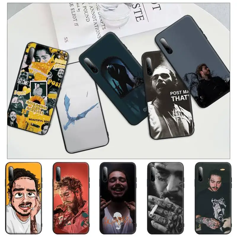 Post Malone Beerbongs Phone Case For Samsung J4 J6 J5 J7 2016 Note 5 8 9 10 Lite Plus 20 Ultra Silicone Cover | Мобильные телефоны