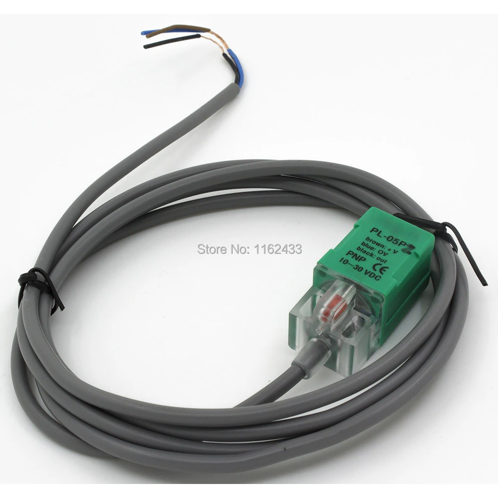 PL-05P DC 10-30V 200mA 5mm Inductive Proximity Sensor Switch PNP NO PL-05P DC 10-30V 200mA 5mm Inductive Proximity Sensor Switch PNP NO