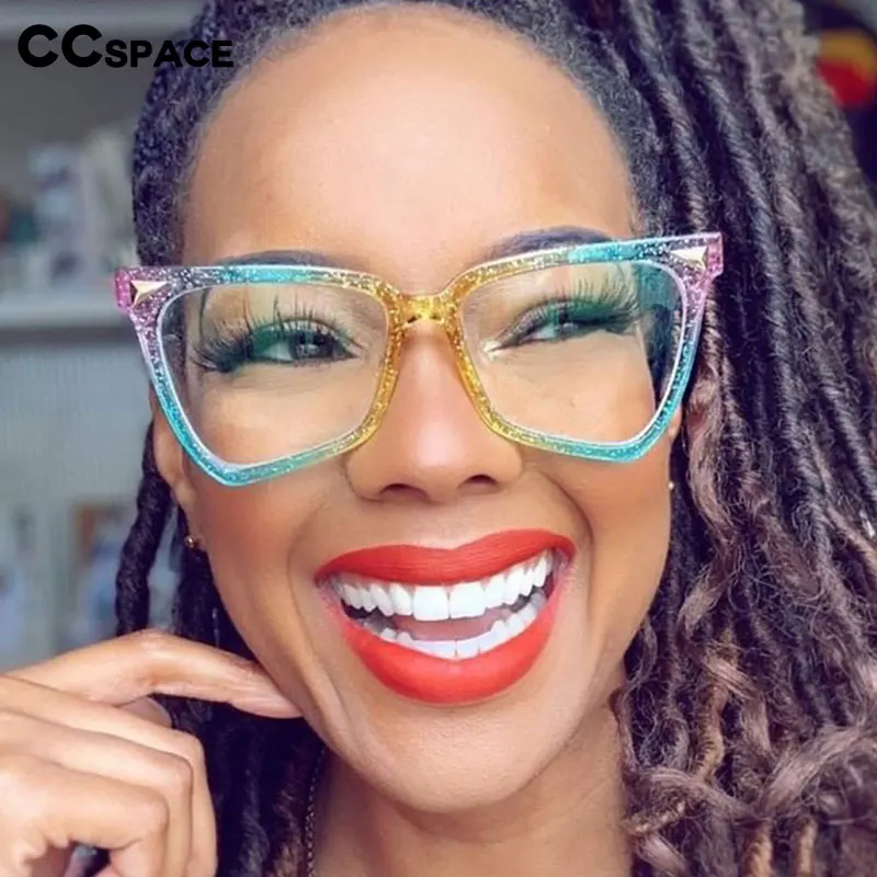 47052 Модные Цветные солнцезащитные очки кошачий глаз для мужчин и женщин UV400