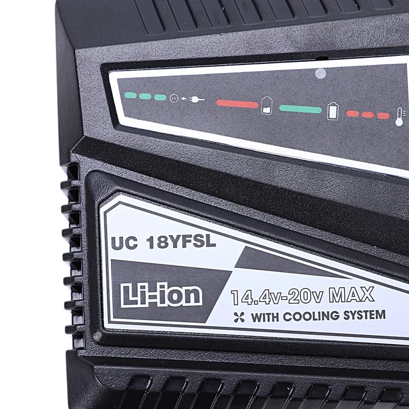 14,4/20 V(макс.) 4.5A литий Батарея Зарядное устройство для экскаватора Hitachi Uc18Yfsl Bsl1415 Bsl1420 Bsl1430 Bsl1440 Bsl1450(штепсельная Вилка европейского стандарта