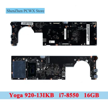 

for Lenovo ideapad Yoga 920-13IKB 80Y7 Glass 80Y8 Laptop Integrated Motherboard 5B20Q09639 DANL 6CMB6F0 WIN I7-8550 DDR4 UMA 16G