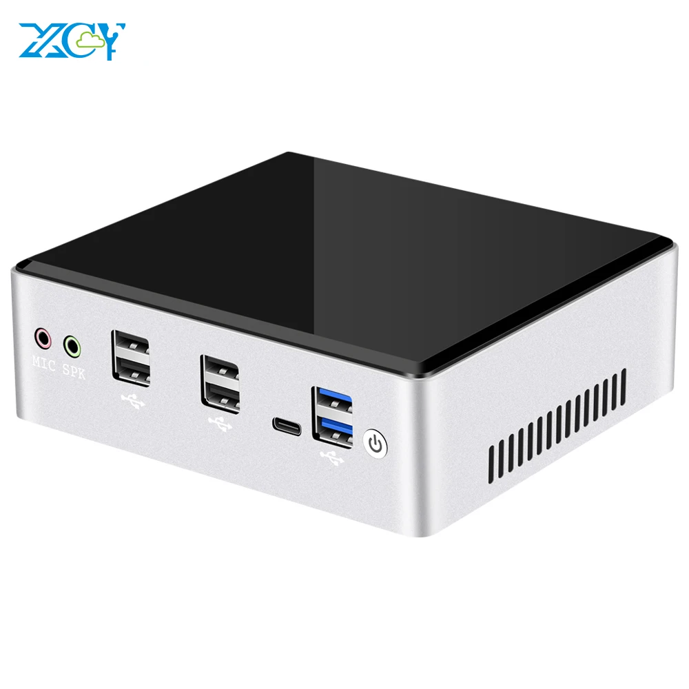 Mini PC Intel Core i7 10510U 2*DDR4 M.2 SSD NVMe Windows 10 Dual-Band WiFi Bluetooth 4.0 HDMI DP 4K 60Hz USB Type-C 2*Ethernet-0
