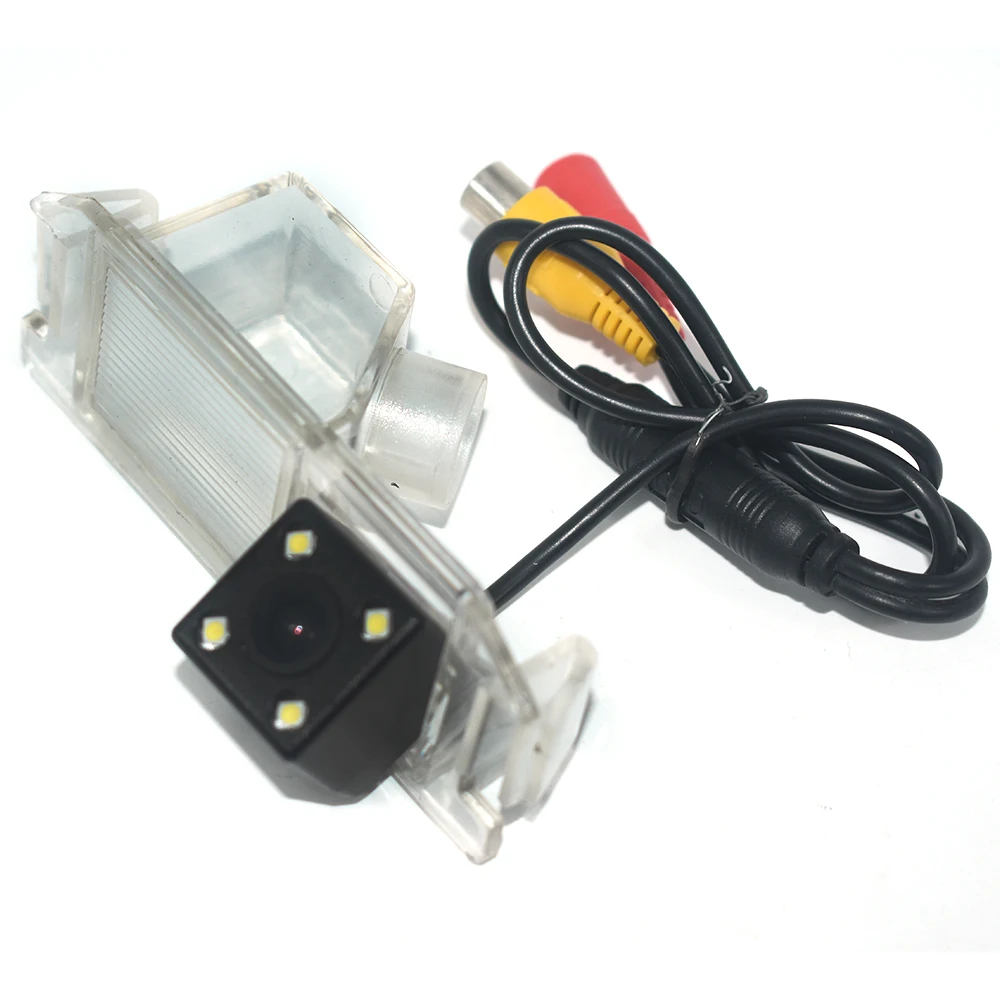 ZJCGO HD CCD Автомобильная камера заднего вида для парковки ночного видения для Chevrolet Chevy Cruze хэтчбек Лифтбэк 2013 - Название цвета: 4-LED