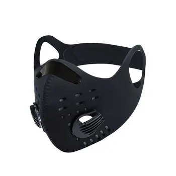 

50PCS Women Men Cycling Face Mask Activated Carbon Sport Half Face Shield Washable MTB Bike Bicycle Masks With Filter